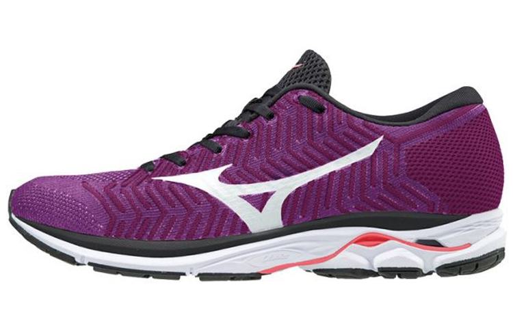 Mizuno Waveknit R1 Low Tops Wear-resistant Purple J1GD182401