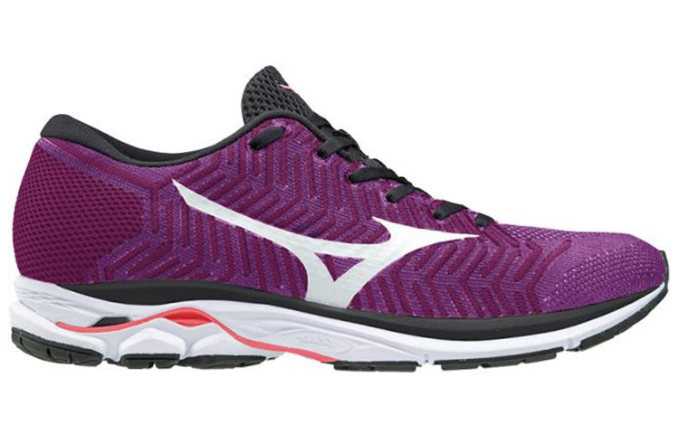 Mizuno Waveknit R1 Low Tops Wear-resistant Purple 圖 2