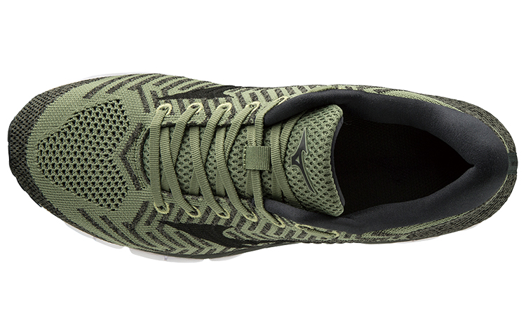 Lookbook Mizuno Waveknit S1 軍綠色