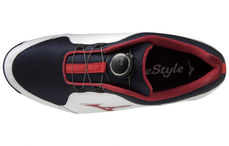 Lookbook Mizuno Wide Style 'White Red' 51GQ207014