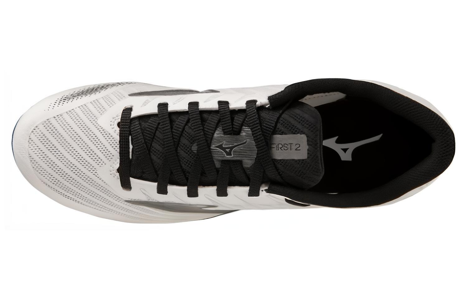 Lookbook Mizuno X First 2 'Blanco Gris Oscuro' U1GA233002