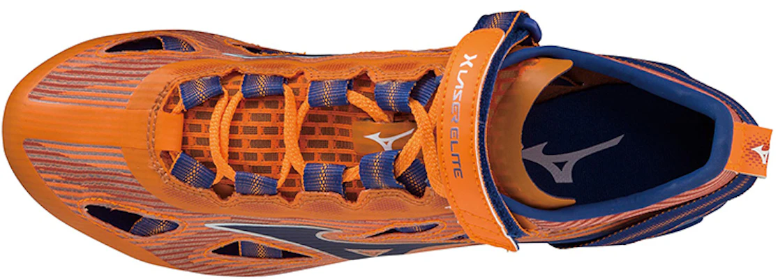 Mizuno X Laser Elite 2 Orange Blue U1GA220166