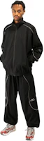 Mizuno x One Block Down FW23 Reflective Trim Unisex Black Sports Jacket OBD-0043BLK Mizuno x One Block Down FW23 Reflective Trim Unisex Black Sports Jacket OBD-0043BLK