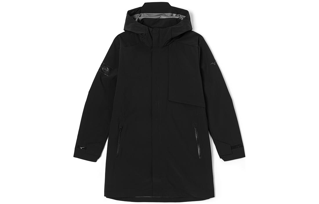 Mizuno x The Wandering Earth Windproof Zip Hoodie Jacket Black K2CE31I1-09