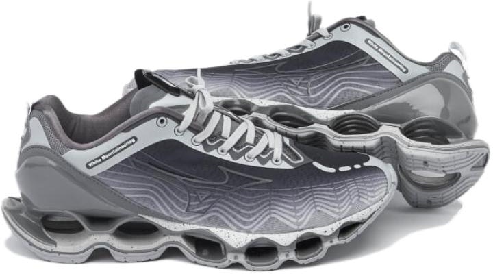 Mizuno x White Mountaineering Wave Prophecy X Shoes 'Grey' D1GD211802 Shop Mizuno x White Mountaineering Wave Prophecy X Shoes 'Grey' D1GD211802