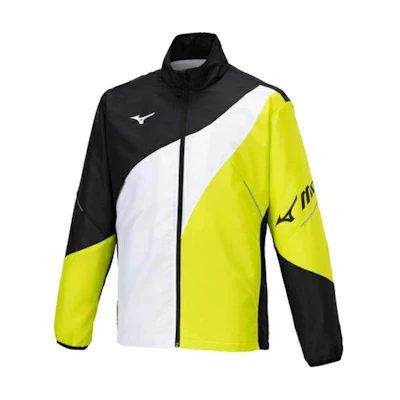 Mizuno Zip-Up Colorblock Long-Sleeve Jacket Unisex Black 62MEA502-94