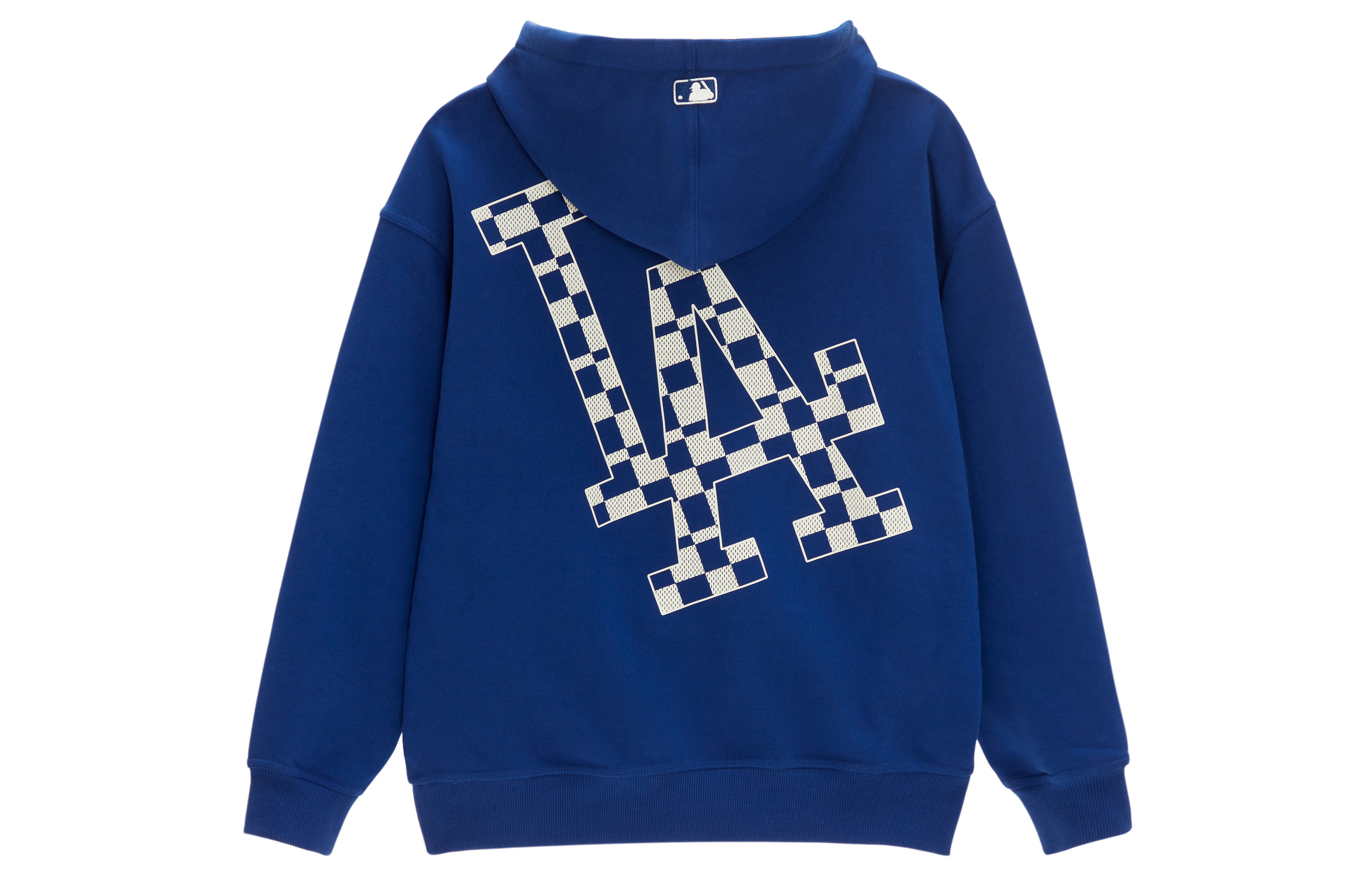 MLB 23FW Los Angeles Dodgers Logo Print Hoodie Blue Unisex 3AHDO0134-07RBS