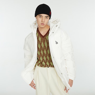 MLB 23FW 洛杉磯道奇白色羽絨短外套 男女休閒外套. 3ADJB2036-07WHS Purchase MLB 23FW 洛杉磯道奇白色羽絨短外套 男女休閒外套. 3ADJB2036-07WHS
