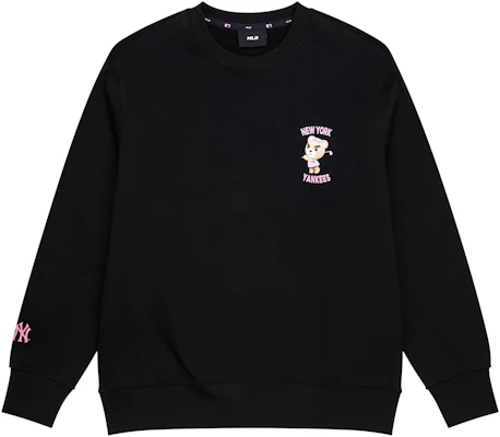 MLB 23FW New York Yankees Grumpy Bear Crewneck Sweatshirt Unisex Hitam 3AMTE0134-50BKS Buy MLB 23FW New York Yankees Grumpy Bear Crewneck Sweatshirt Unisex Hitam 3AMTE0134-50BKS