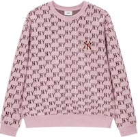 MLB 23FW New York Yankees Logo Pink Knit Pullover Sweatshirt Unisex. 3AMTM0334-50PKL MLB 23FW New York Yankees Logo Pink Knit Pullover Sweatshirt Unisex. 3AMTM0334-50PKL