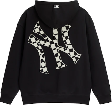 MLB 23FW 紐約洋基隊標誌印花連帽衫 男女款 黑色 3AHDO0134-50BKS Buy MLB 23FW 紐約洋基隊標誌印花連帽衫 男女款 黑色 3AHDO0134-50BKS