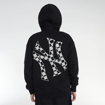 MLB 23FW 紐約洋基隊標誌印花連帽衫 男女款 黑色 3AHDO0134-50BKS Purchase MLB 23FW 紐約洋基隊標誌印花連帽衫 男女款 黑色 3AHDO0134-50BKS