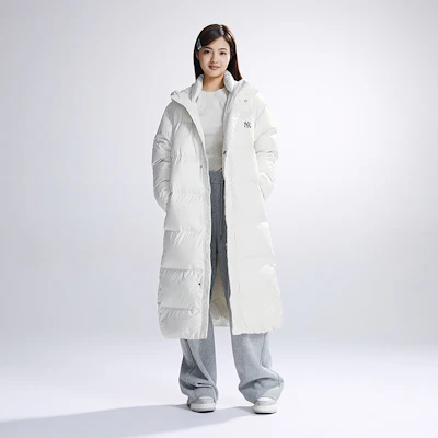 MLB 23FW 紐約洋基復古菱形羽絨外套 男女 白色 3ADJB1136-50CRS Purchase MLB 23FW 紐約洋基復古菱形羽絨外套 男女 白色 3ADJB1136-50CRS