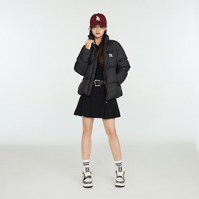 Chaqueta Puffer Unisex Negra Retro Monogram New York Yankees MLB 23FW Corto 3ADJM0636-50BKS Purchase Chaqueta Puffer Unisex Negra Retro Monogram New York Yankees MLB 23FW Corto 3ADJM0636-50BKS