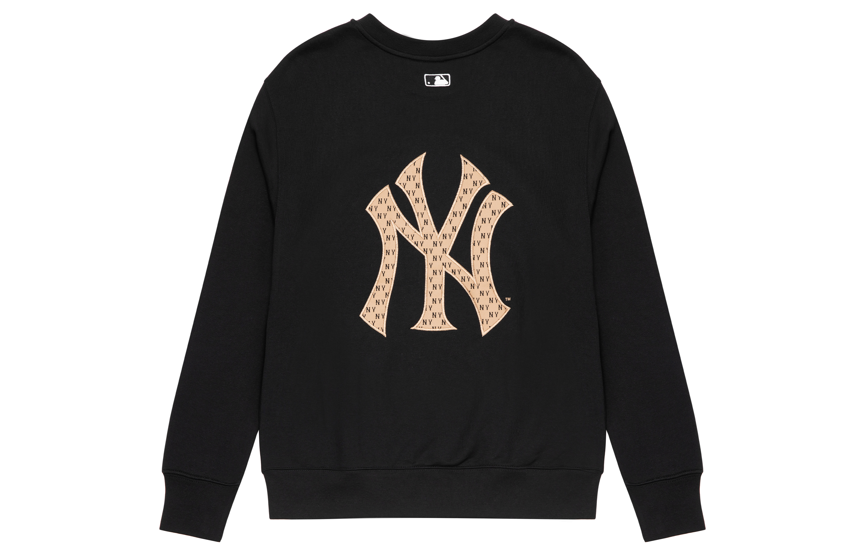 MLB 23FW Retro Solid Color Logo Print Crewneck Sweatshirt Unisex 3AMTM1234-50BKS 圖 2