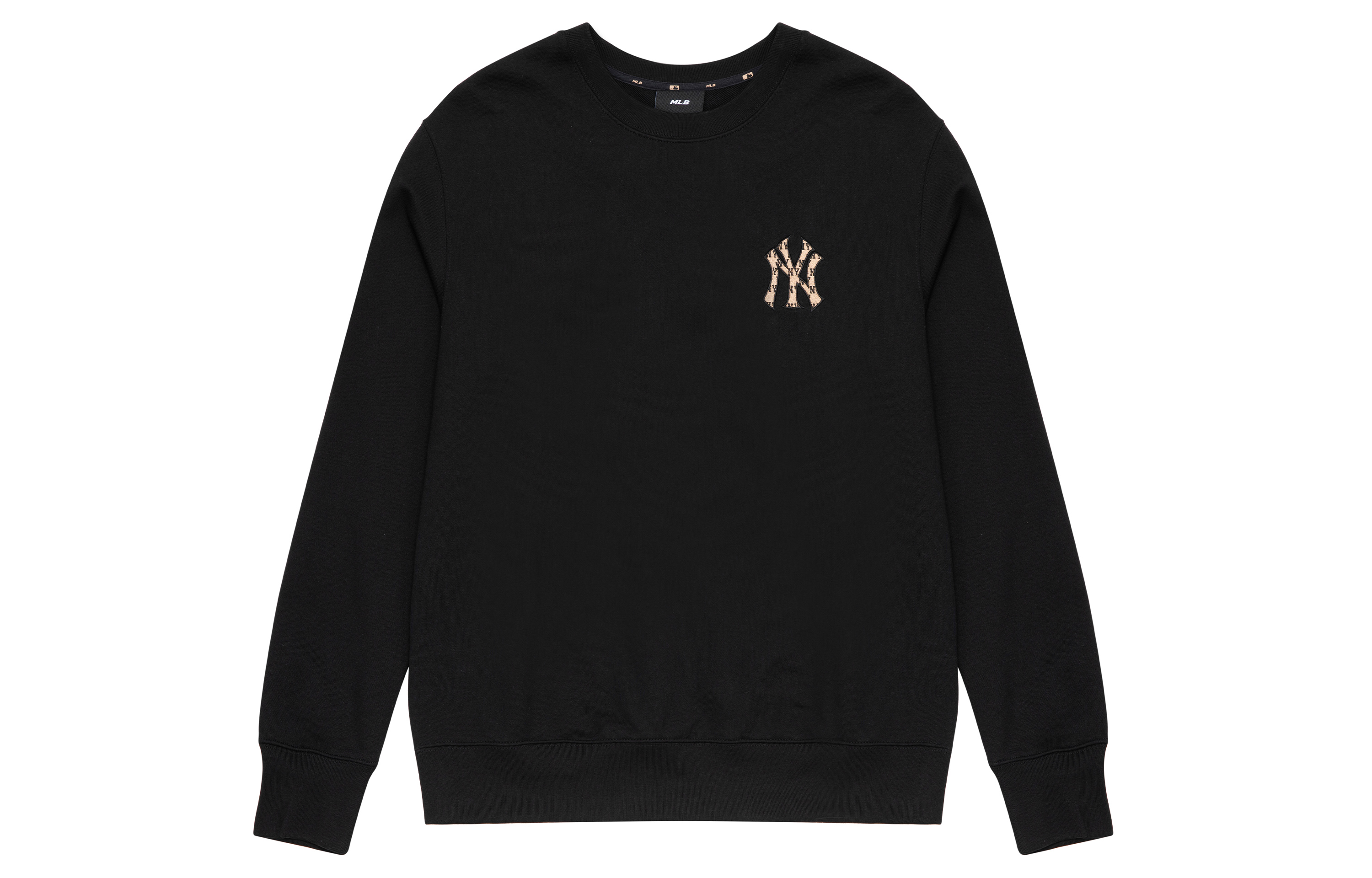 MLB 23FW Retro Solid Color Logo Print Crewneck Sweatshirt Unisex 3AMTM1234-50BKS 圖 3