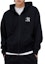 Shop MLB Black Slim Fit Hoodie Zip-Up Jacket. 3ATRB0236-50BKS