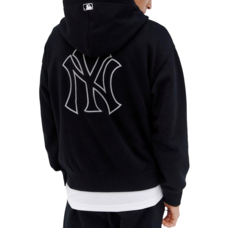 Purchase MLB  Black Slim Fit Hoodie Zip-Up Jacket. 3ATRB0236-50BKS