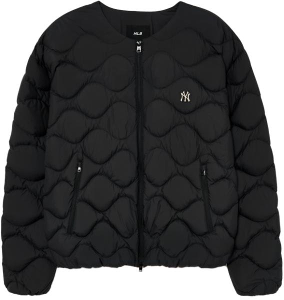 mlb-quilted-full-zip-down-jacket-black-minimalist-logo-3-ldjb-0536-50-bks