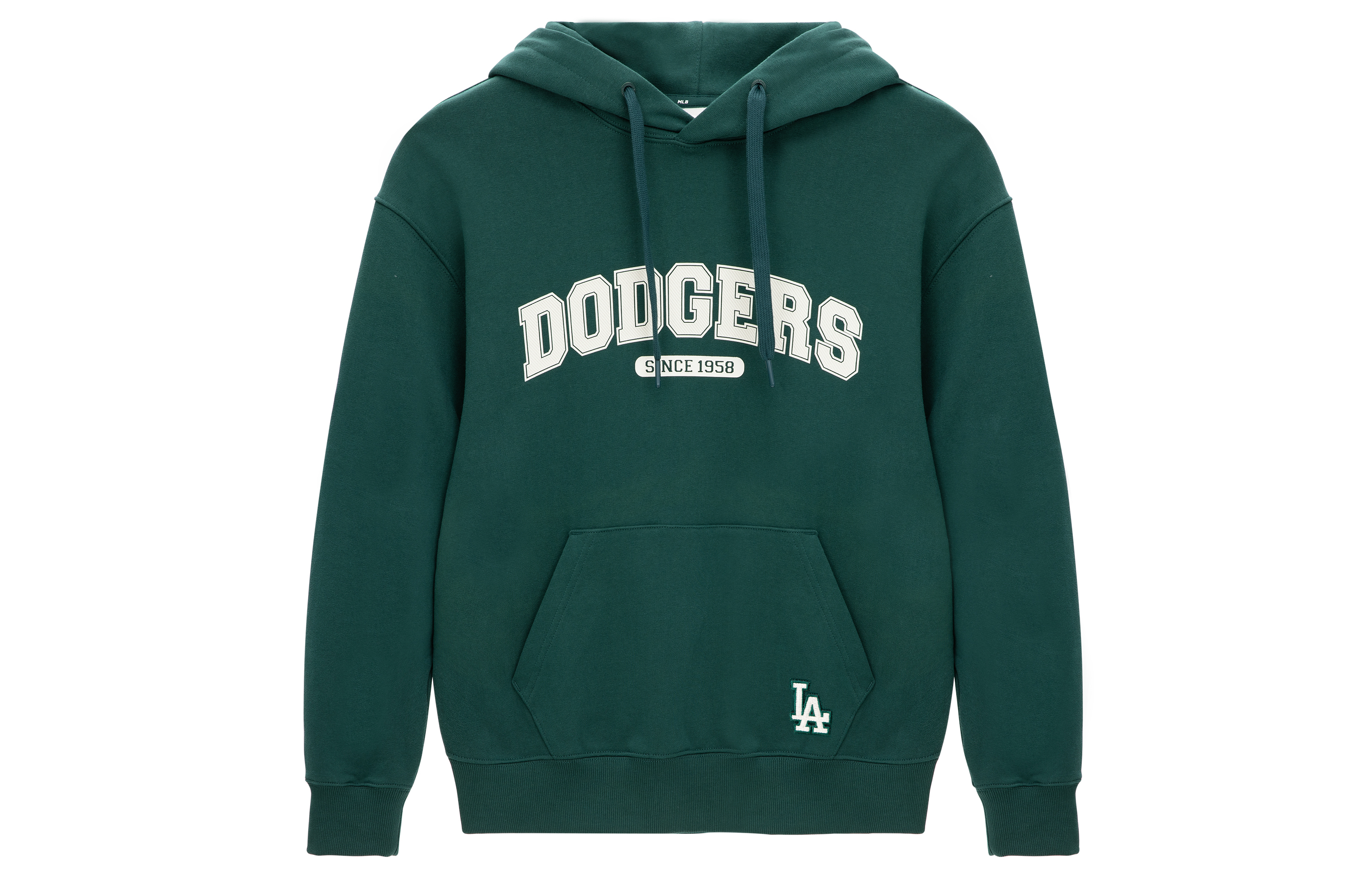 MLB Academy Logo Hoodie Deep Green Unisex Long Sleeve Sweatshirt 3AHDV0134-07GND