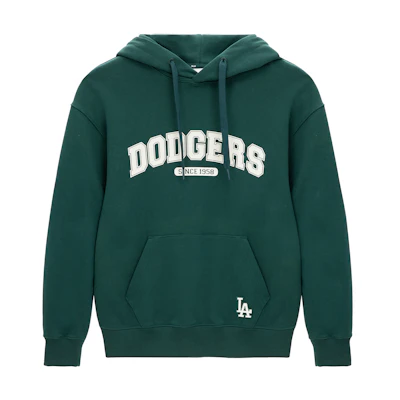 MLB Academy Logo Hoodie Deep Green Unisex Long Sleeve Sweatshirt 3AHDV0134-07GND