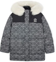 MLB All-Over Print Full-Zip Hoodie Jacket Grey 3ADJM0436-50BKS MLB All-Over Print Full-Zip Hoodie Jacket Grey 3ADJM0436-50BKS