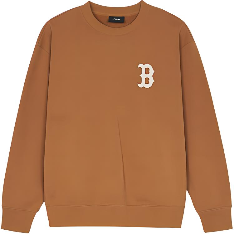 MLB Basic Boston Red Sox Retro Casual Unisex Beige Sweatshirt 3AMTM1044-43CAS