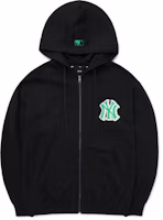 MLB Basic Logo Black Embroidered Pullover Hoodie Jacket for Men 3ATRB0224-50BKS MLB Basic Logo Black Embroidered Pullover Hoodie Jacket for Men 3ATRB0224-50BKS