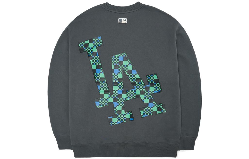 MLB Basic Logo Embroidered Crewneck Sweatshirt Unisex Brown 3AMTO0226-07CGS