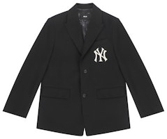 MLB Basic Logo New York Yankees Black Casual Blazer Unisex. 3AJKB0121-50BKS MLB Basic Logo New York Yankees Black Casual Blazer Unisex. 3AJKB0121-50BKS