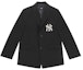 Order MLB Basic Logo Blazer Hitam New York Yankees Unisex Casual. 3AJKB0121-50BKS