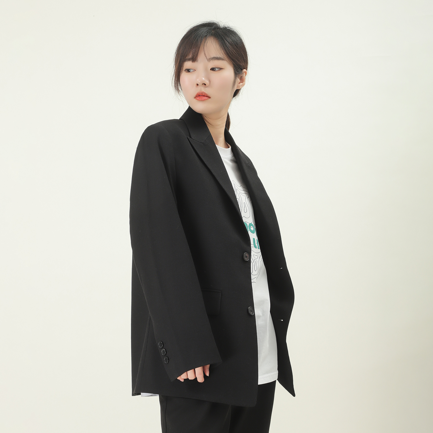 Cheap MLB Basic Logo Blazer Hitam New York Yankees Unisex Casual. 3AJKB0121-50BKS