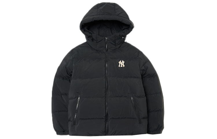 MLB Basic Logo New York Yankees Black Lightweight Puffer Jacket Unisex Hoodie. 3ADJL0616-50BKS 圖 2