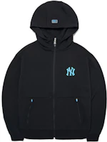 MLB Basic Logo New York Yankees Black Zip-Up Hoodie Unisex Sweatshirt 3ATRA0321-50BKS MLB Basic Logo New York Yankees Black Zip-Up Hoodie Unisex Sweatshirt 3ATRA0321-50BKS