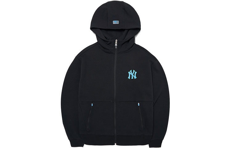 Order MLB 뉴욕양키스 베이직 로고 블랙 지퍼 후디 유니섹스 맨투맨 3ATRA0321-50BKS