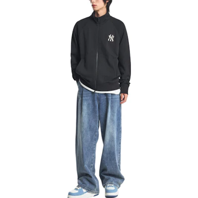 MLB 基本款紐約洋基 黑色舒適休閒長袖外套 男女通用 3ATRB0244-50BKS Purchase MLB 基本款紐約洋基 黑色舒適休閒長袖外套 男女通用 3ATRB0244-50BKS