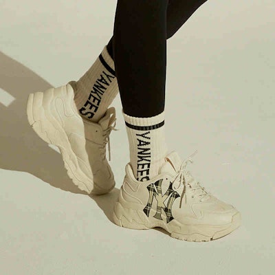 MLBビッグボールチャンク「ヤンキースベージュ」 32SHCC011-50I Sizing MLBビッグボールチャンク「ヤンキースベージュ」 32SHCC011-50I