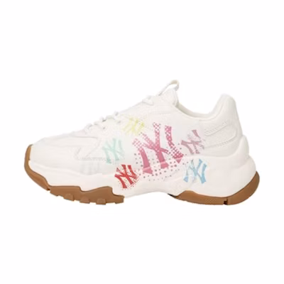 MLB Big Ball Chunky 'New York Yankees Vintage Low-Top White Brown'