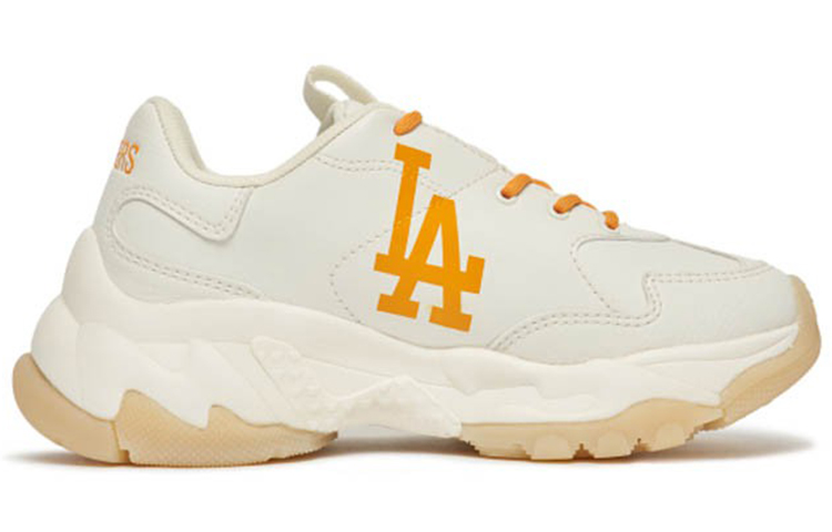 Order MLB大球复古厚底运动鞋‘像素洛杉矶白橙’ 3ASHCD22N-07ORS