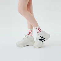 Details for MLB Big Ball Chunky 'Retro Estampado Beige' 32SHC1011-50B