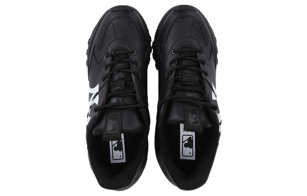 Lookbook MLB Big Ball Chunky 復古印花 耐磨防滑 低筒 潮流老爸鞋 男女皆宜 黑白