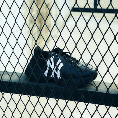 MLB Big Ball Chunky 復古印花 耐磨防滑 低筒 潮流老爸鞋 男女皆宜 黑白 Sizing MLB Big Ball Chunky 復古印花 耐磨防滑 低筒 潮流老爸鞋 男女皆宜 黑白