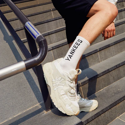 MLB 청키 라이트 '뉴욕 양키스 아이보리' (MLB Chunkie Lite 'New York Yankees Ivory') 32SHC3111-50I 1