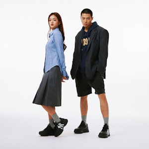 MLB Big Ball Chunky Low 'Retro Cetakan Hitam' 3ASHC104N-50BKS 5