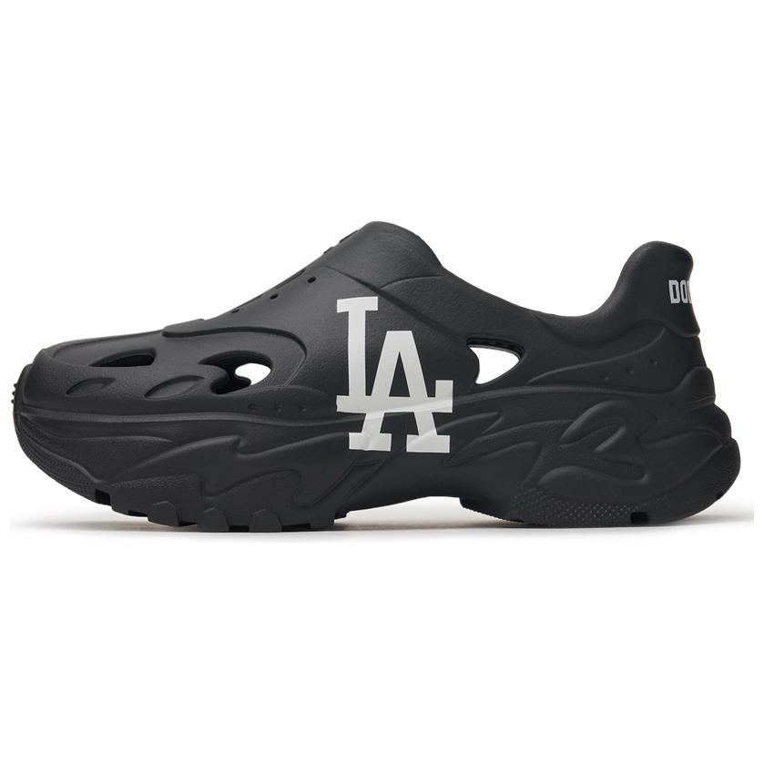 MLB Big Ball Chunky Recovery Black Chunky Sole Breathable Beach Sandals . 3ASQBCR43-07BKS