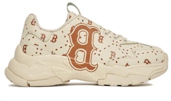 MLB BigBall Chunky 防滑耐磨 低筒 老爹鞋 男女兩用 米黃 Order MLB BigBall Chunky 防滑耐磨 低筒 老爹鞋 男女兩用 米黃