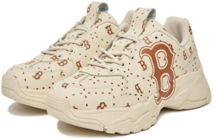 MLB BigBall Chunky 防滑耐磨 低筒 老爹鞋 男女兩用 米黃 Lookbook MLB BigBall Chunky 防滑耐磨 低筒 老爹鞋 男女兩用 米黃