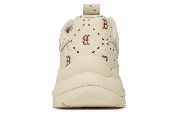 Shop MLB BigBall Chunky 防滑耐磨 低筒 老爹鞋 男女兩用 米黃