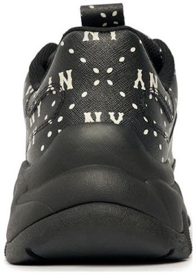 MLB 大球厚底 減震防滑耐磨 低筒 老爹鞋 男女同款 黑白 Shop MLB 大球厚底 減震防滑耐磨 低筒 老爹鞋 男女同款 黑白