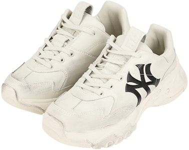 MLB 复古厚底 LA 道奇隊 低幫 老爹鞋 男女款 米 Lookbook MLB 复古厚底 LA 道奇隊 低幫 老爹鞋 男女款 米